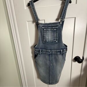 Y2K Denim Overall Dress